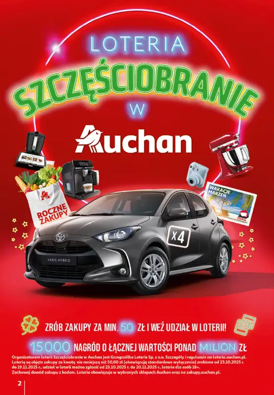 Auchan - gazetka promocyjna Katalog Zabawki Święta jak babcię kocham Hipermarket Auchan   - strona 2