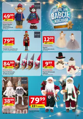 Auchan - gazetka promocyjna Katalog Zabawki Święta jak babcię kocham Hipermarket Auchan od czwartku 06.11 do środy 26.11 - strona 57