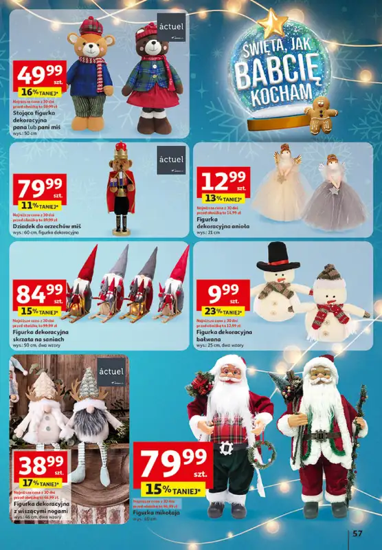 Auchan - gazetka promocyjna Katalog Zabawki Święta jak babcię kocham Hipermarket Auchan od czwartku 06.11 do środy 26.11 - strona 57