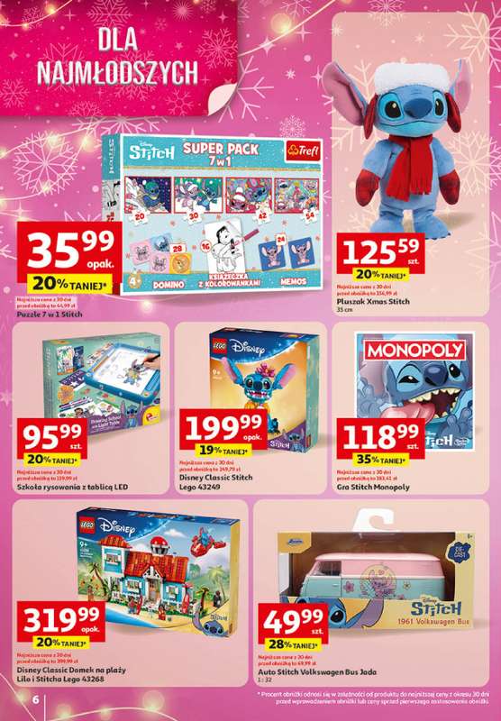 Auchan - gazetka promocyjna Katalog Zabawki Święta jak babcię kocham Hipermarket Auchan od czwartku 06.11 do środy 26.11 - strona 6