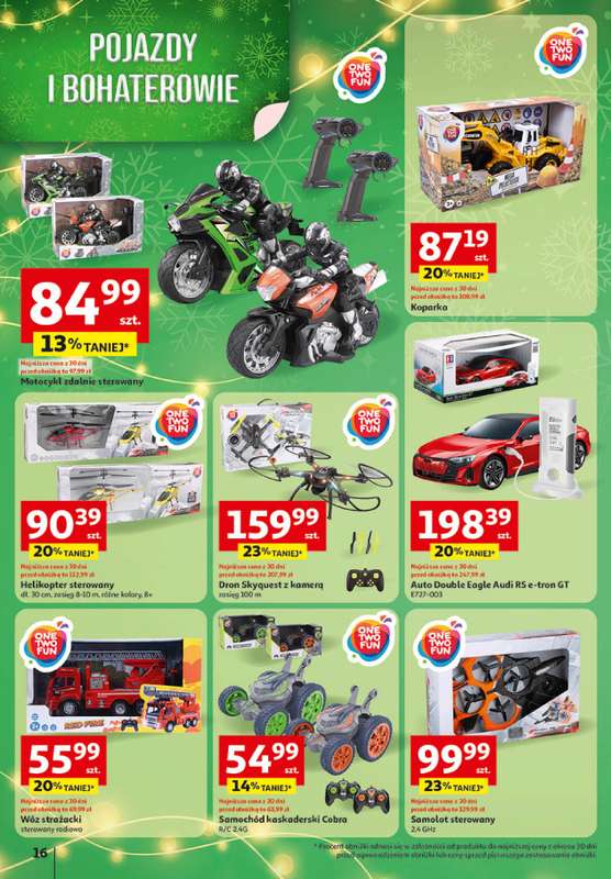 Auchan - gazetka promocyjna Katalog Zabawki Święta jak babcię kocham Hipermarket Auchan od czwartku 06.11 do środy 26.11 - strona 16