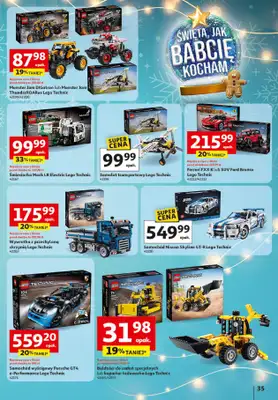 Auchan - gazetka promocyjna Katalog Zabawki Święta jak babcię kocham Hipermarket Auchan od czwartku 06.11 do środy 26.11 - strona 35