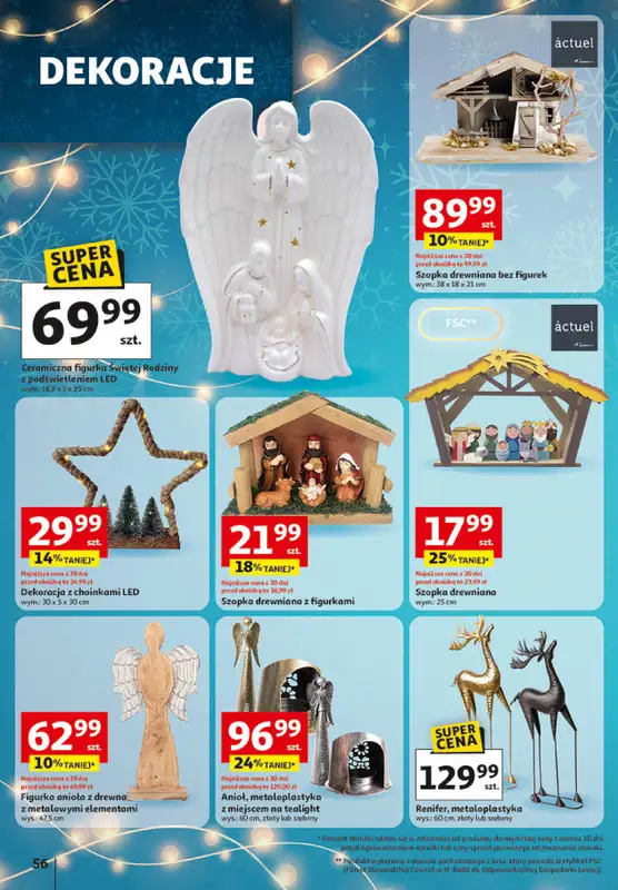 Auchan - gazetka promocyjna Katalog Zabawki Święta jak babcię kocham Hipermarket Auchan od czwartku 06.11 do środy 26.11 - strona 56