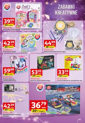 Auchan - gazetka promocyjna Katalog Zabawki Święta jak babcię kocham Hipermarket Auchan od czwartku 06.11 do środy 26.11 - strona 41
