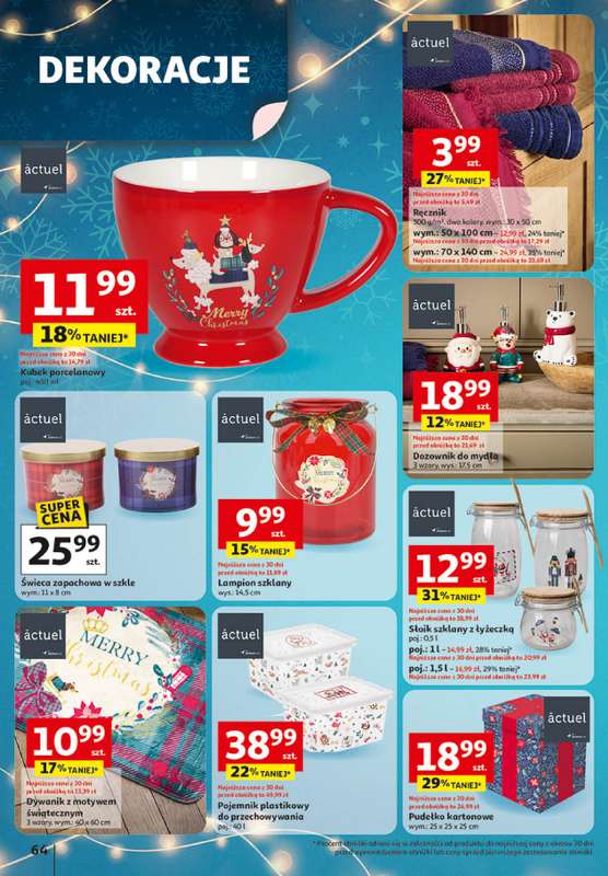 Auchan - gazetka promocyjna Katalog Zabawki Święta jak babcię kocham Hipermarket Auchan od czwartku 06.11 do środy 26.11 - strona 64