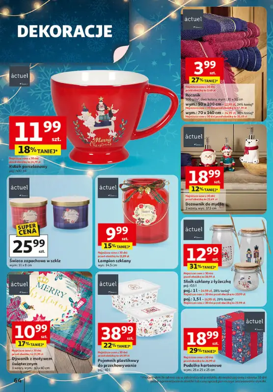 Auchan - gazetka promocyjna Katalog Zabawki Święta jak babcię kocham Hipermarket Auchan od czwartku 06.11 do środy 26.11 - strona 64
