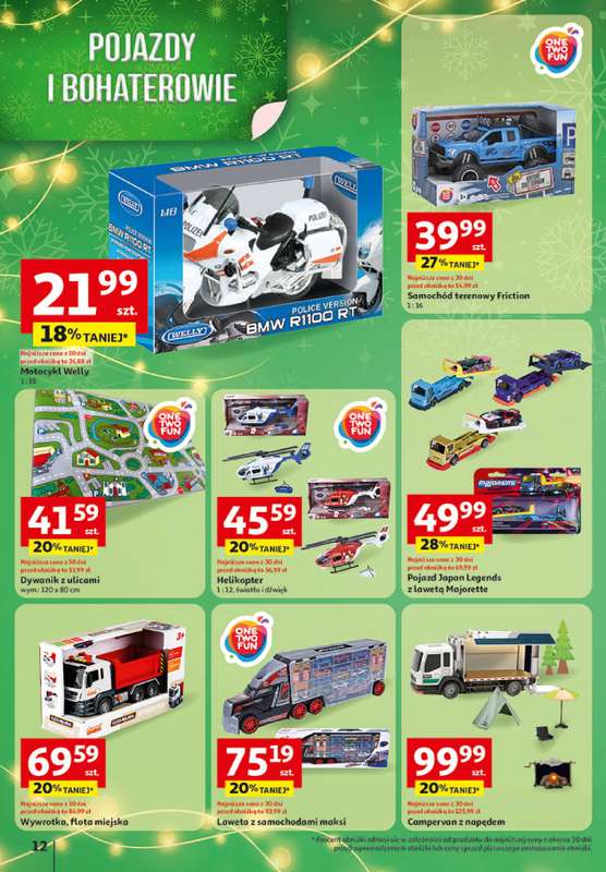 Auchan - gazetka promocyjna Katalog Zabawki Święta jak babcię kocham Hipermarket Auchan od czwartku 06.11 do środy 26.11 - strona 12