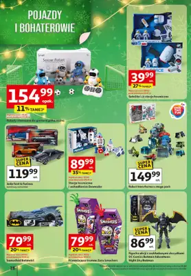 Auchan - gazetka promocyjna Katalog Zabawki Święta jak babcię kocham Hipermarket Auchan od czwartku 06.11 do środy 26.11 - strona 18