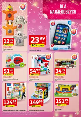 Auchan - gazetka promocyjna Katalog Zabawki Święta jak babcię kocham Hipermarket Auchan od czwartku 06.11 do środy 26.11 - strona 3
