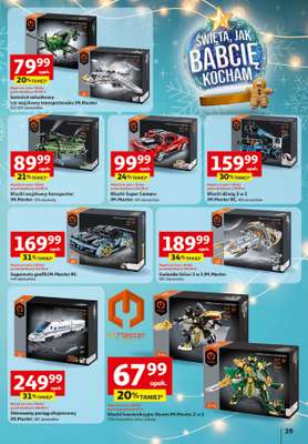 Auchan - gazetka promocyjna Katalog Zabawki Święta jak babcię kocham Hipermarket Auchan  do środy 26.11 - strona 39