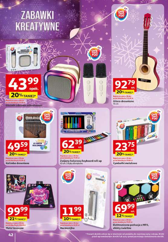 Auchan - gazetka promocyjna Katalog Zabawki Święta jak babcię kocham Hipermarket Auchan  do środy 26.11 - strona 42