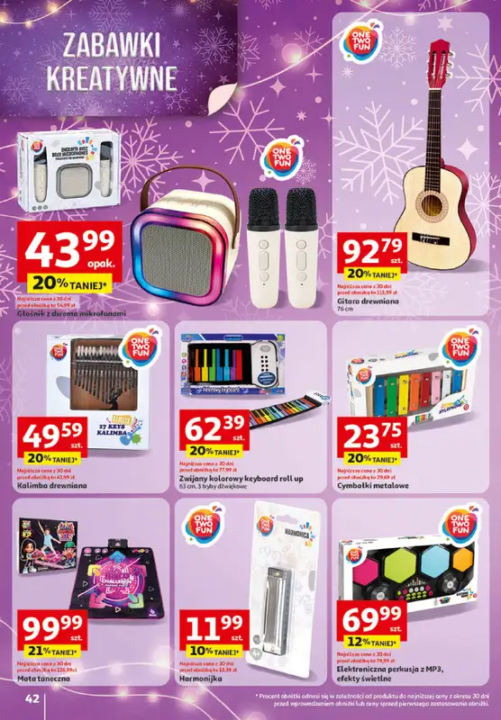 Auchan - gazetka promocyjna Katalog Zabawki Święta jak babcię kocham Hipermarket Auchan od czwartku 06.11 do środy 26.11 - strona 42