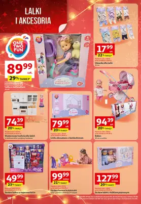 Auchan - gazetka promocyjna Katalog Zabawki Święta jak babcię kocham Hipermarket Auchan od czwartku 06.11 do środy 26.11 - strona 10