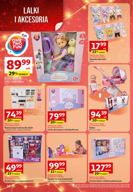 Auchan - gazetka promocyjna Katalog Zabawki Święta jak babcię kocham Hipermarket Auchan od czwartku 06.11 do środy 26.11 - strona 10