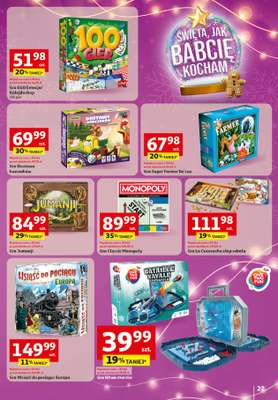 Auchan - gazetka promocyjna Katalog Zabawki Święta jak babcię kocham Hipermarket Auchan  do środy 26.11 - strona 27