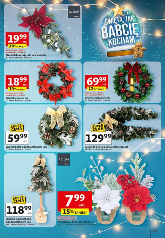 Auchan - gazetka promocyjna Katalog Zabawki Święta jak babcię kocham Hipermarket Auchan od czwartku 06.11 do środy 26.11 - strona 59
