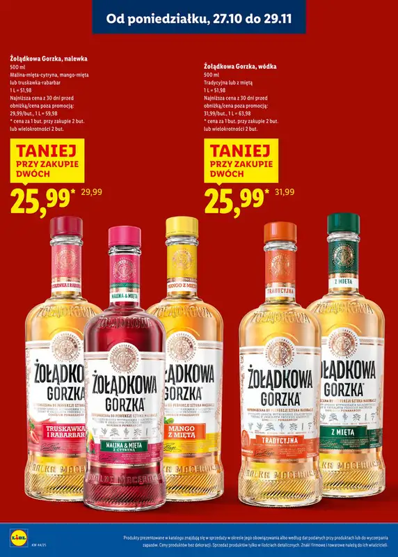 Lidl - gazetka promocyjna Katalog alkoholi mocnych  do soboty 29.11 - strona 23