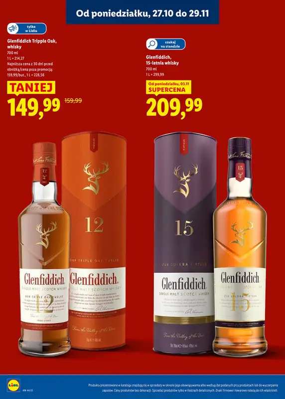Lidl - gazetka promocyjna Katalog alkoholi mocnych  do soboty 29.11 - strona 13