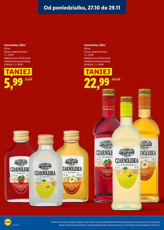 Lidl - gazetka promocyjna Katalog alkoholi mocnych  do soboty 29.11 - strona 21