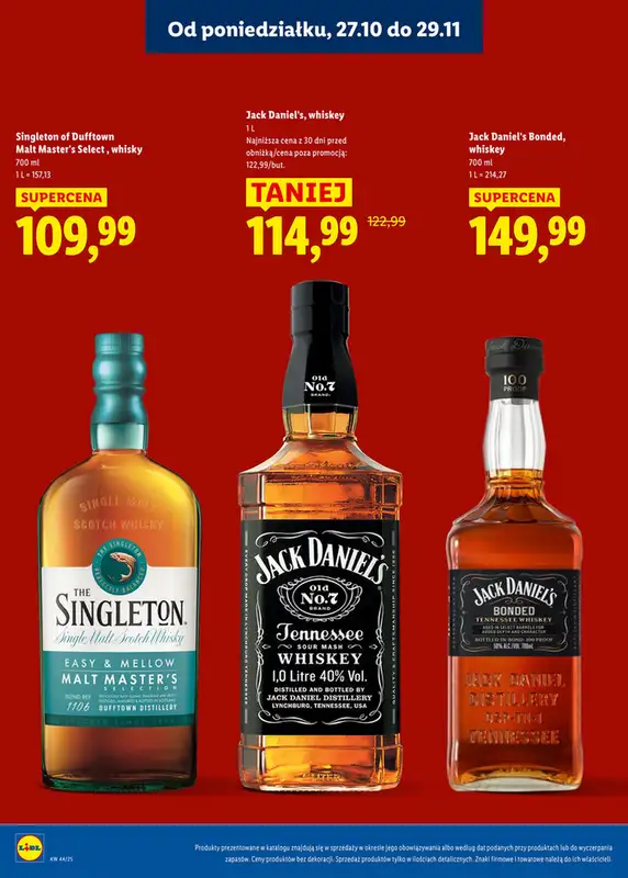 Lidl - gazetka promocyjna Katalog alkoholi mocnych  do soboty 29.11 - strona 11