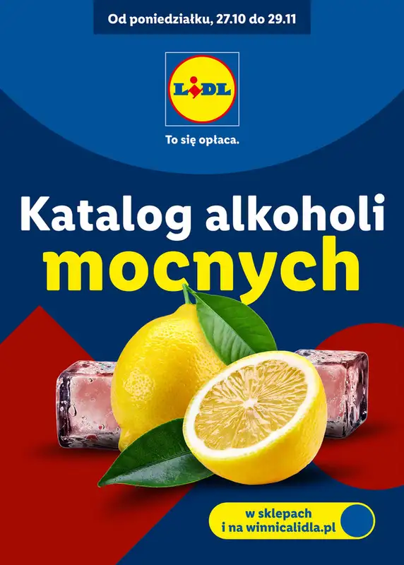 Lidl - gazetka promocyjna Katalog alkoholi mocnych  