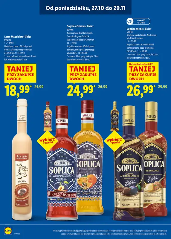 Lidl - gazetka promocyjna Katalog alkoholi mocnych  do soboty 29.11 - strona 24