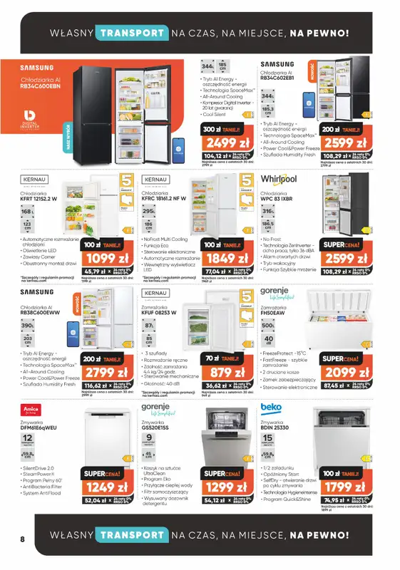 Max Elektro - gazetka promocyjna Gazetka od wtorku 04.11 do poniedziałku 01.12 - strona 8