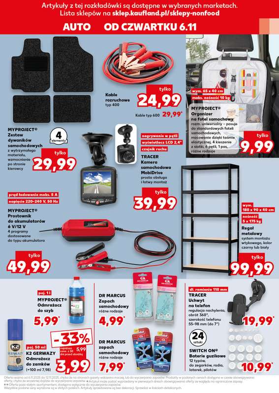 Kaufland - gazetka promocyjna Oferta Kaufland - Non Food od czwartku 06.11 do środy 12.11 - strona 11