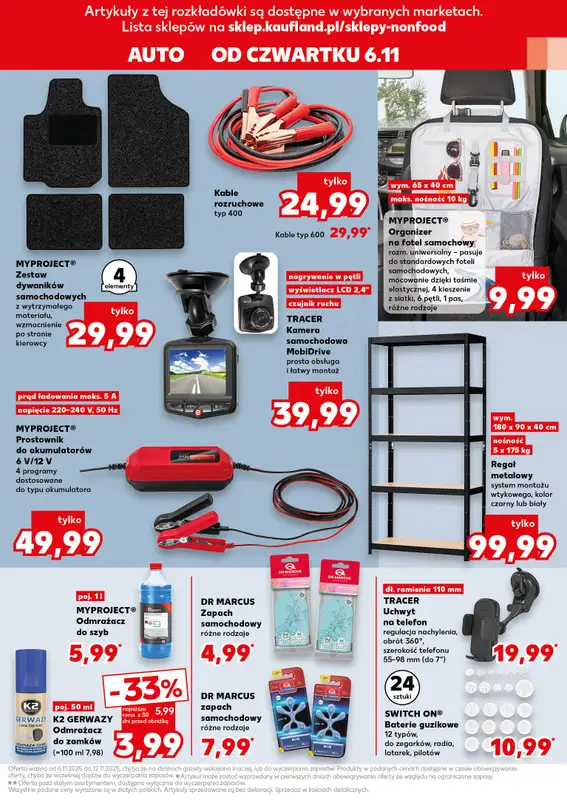 Kaufland - gazetka promocyjna Oferta Kaufland - Non Food od czwartku 06.11 do środy 12.11 - strona 11