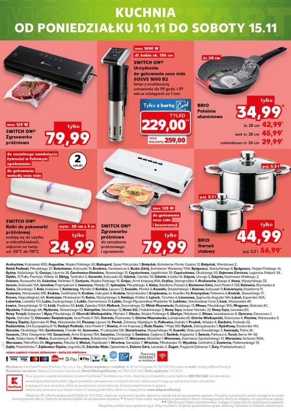 Kaufland - gazetka promocyjna Oferta Kaufland - Non Food od czwartku 06.11 do środy 12.11 - strona 20