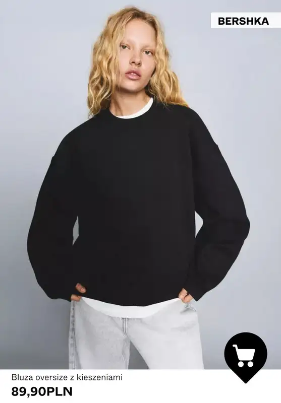 Bershka - gazetka promocyjna Bluzy damskie od wtorku 04.11  - strona 6