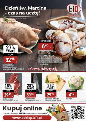 bi1 - gazetka promocyjna Gazetka Bielsko-Biała, Czeladź, Legnica, Szczecin, Wałbrzych od środy 05.11 do poniedziałku 10.11