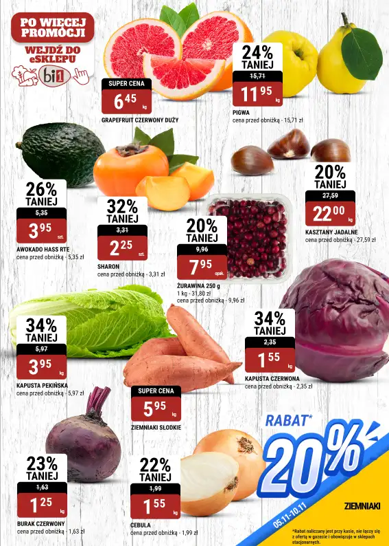 bi1 - gazetka promocyjna Gazetka Bielsko-Biała, Czeladź, Legnica, Szczecin, Wałbrzych od środy 05.11 do poniedziałku 10.11 - strona 6
