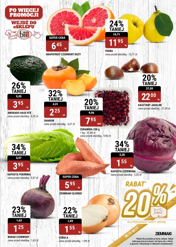 bi1 - gazetka promocyjna Gazetka Białystok, Ełk, Rzeszów od środy 05.11 do poniedziałku 10.11 - strona 6