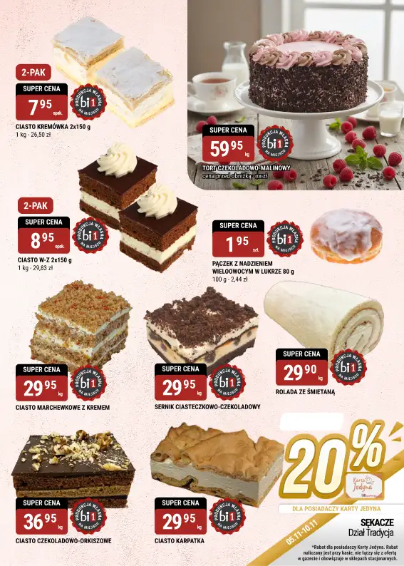bi1 - gazetka promocyjna Gazetka Białystok, Ełk, Rzeszów od środy 05.11 do poniedziałku 10.11 - strona 8