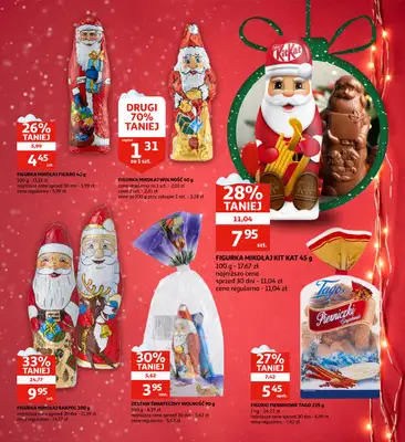 Auchan - gazetka promocyjna Gazetka Racibórz I U nas nawet Mikołaj robi zakupy od środy 05.11 do wtorku 25.11 - strona 21