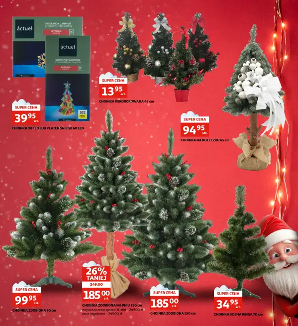 Auchan - gazetka promocyjna Gazetka Racibórz I U nas nawet Mikołaj robi zakupy od środy 05.11 do wtorku 25.11 - strona 39