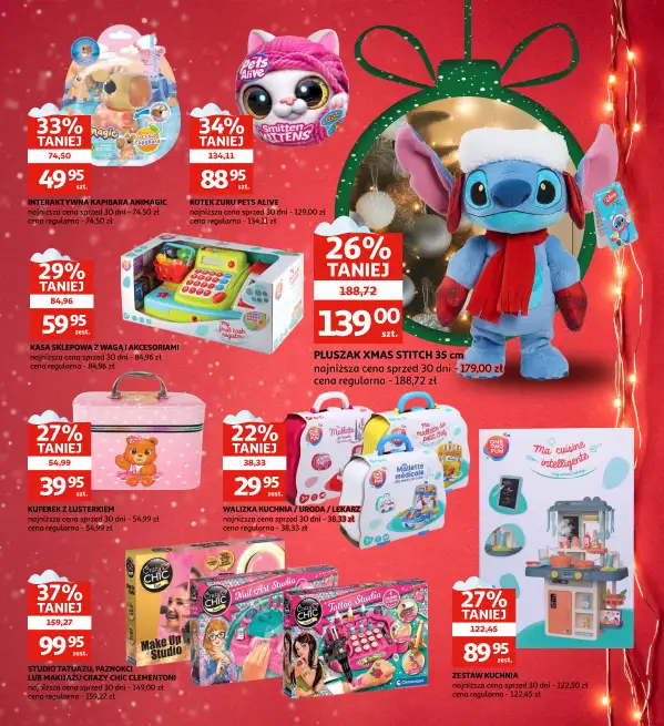 Auchan - gazetka promocyjna Gazetka Zielona Góra I U nas nawet Mikołaj robi zakupy od środy 05.11 do wtorku 25.11 - strona 5