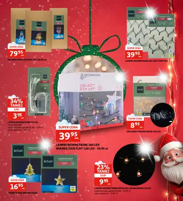 Auchan - gazetka promocyjna Gazetka Zielona Góra I U nas nawet Mikołaj robi zakupy od środy 05.11 do wtorku 25.11 - strona 35