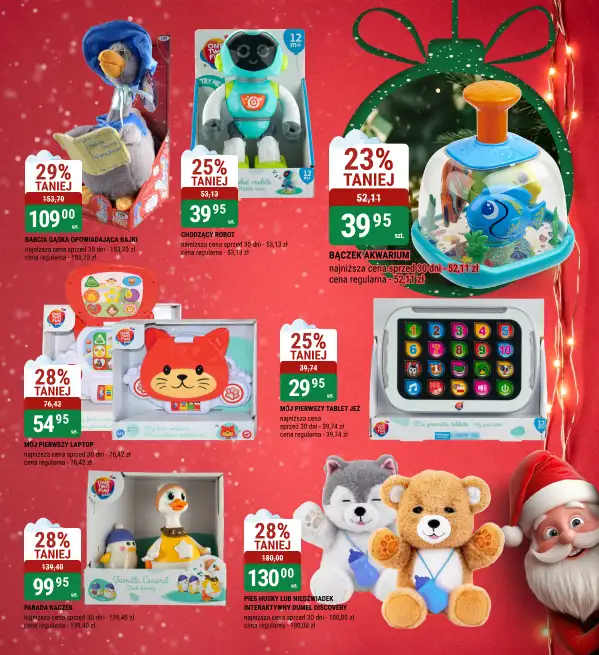 bi1 - gazetka promocyjna U nas nawet Mikołaj robi zakupy   - strona 3