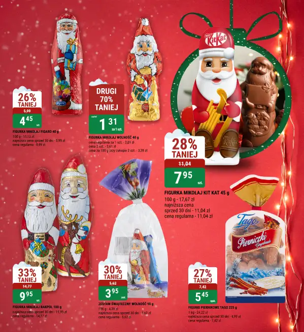 bi1 - gazetka promocyjna U nas nawet Mikołaj robi zakupy od środy 05.11 do wtorku 25.11 - strona 21