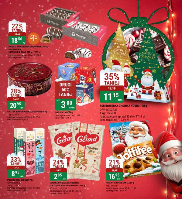 bi1 - gazetka promocyjna U nas nawet Mikołaj robi zakupy od środy 05.11 do wtorku 25.11 - strona 23