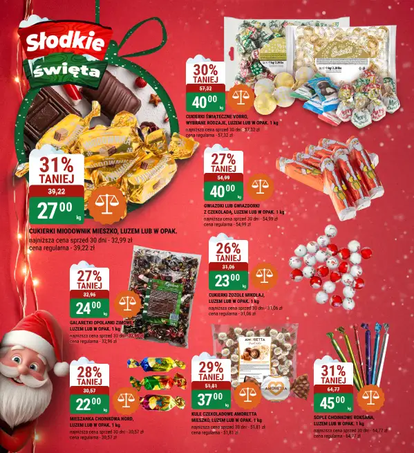 bi1 - gazetka promocyjna U nas nawet Mikołaj robi zakupy od środy 05.11 do wtorku 25.11 - strona 24