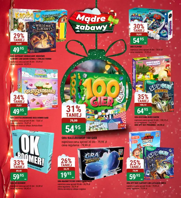 bi1 - gazetka promocyjna U nas nawet Mikołaj robi zakupy od środy 05.11 do wtorku 25.11 - strona 18