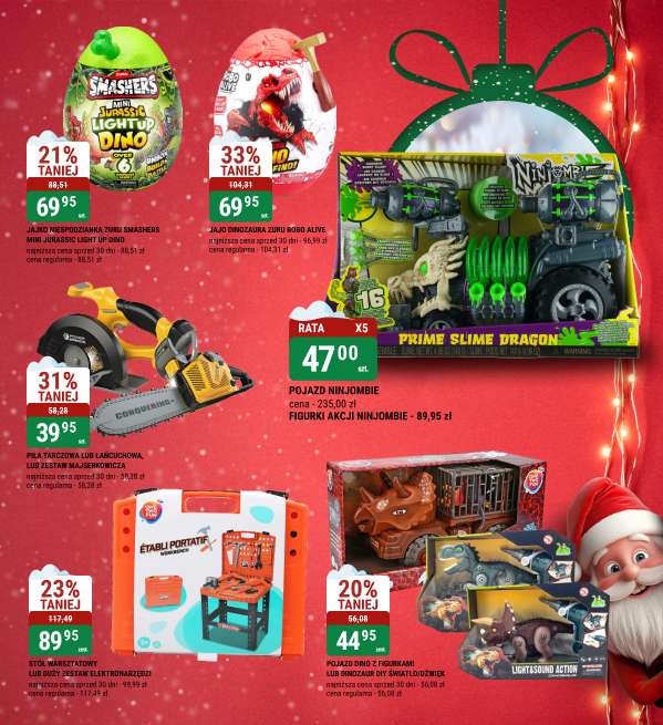 bi1 - gazetka promocyjna U nas nawet Mikołaj robi zakupy od środy 05.11 do wtorku 25.11 - strona 11