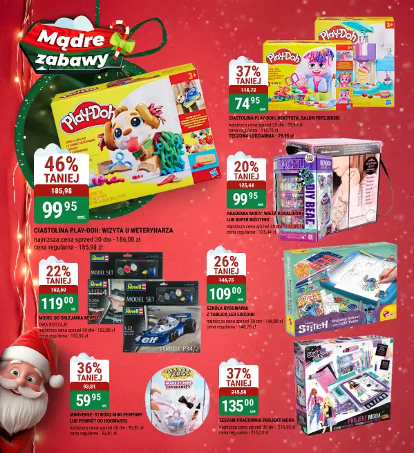 bi1 - gazetka promocyjna U nas nawet Mikołaj robi zakupy od środy 05.11 do wtorku 25.11 - strona 12