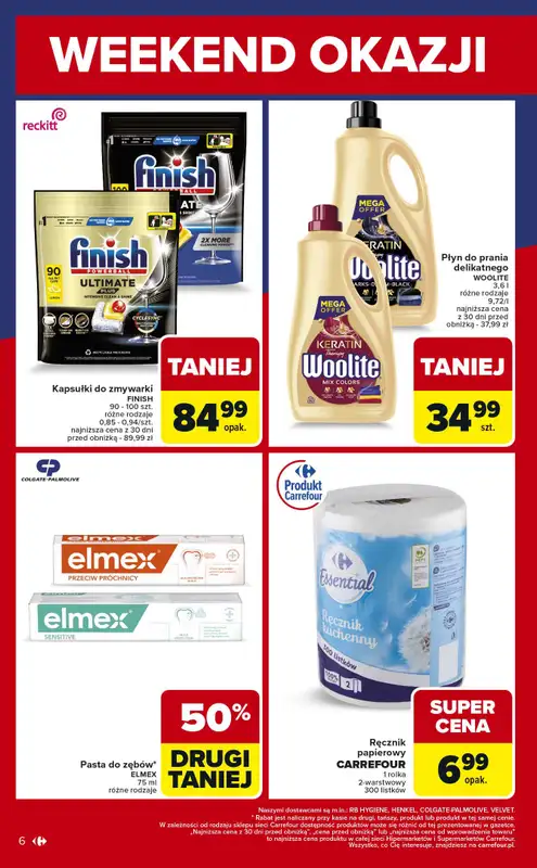 Carrefour - gazetka promocyjna Gazetka Weekend promek już od czwartku od czwartku 06.11 do soboty 08.11 - strona 6