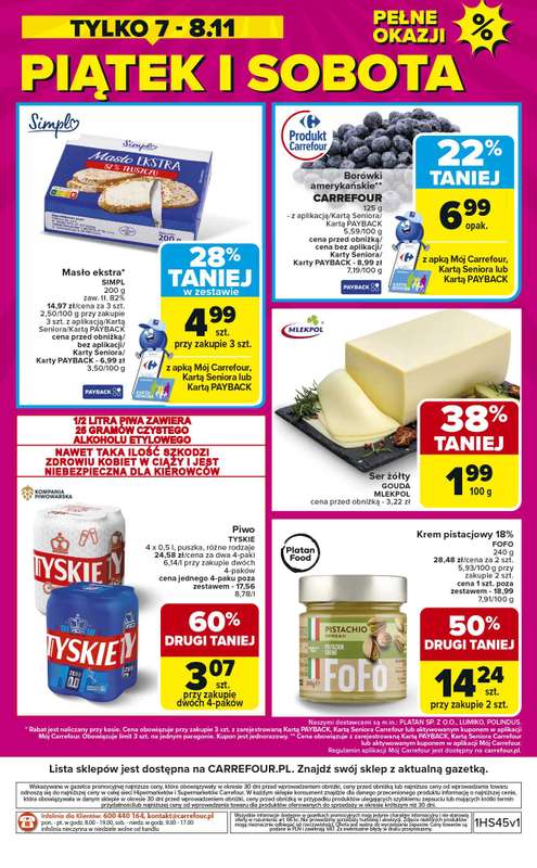 Carrefour - gazetka promocyjna Gazetka Weekend promek już od czwartku od czwartku 06.11 do soboty 08.11 - strona 8