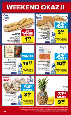 Carrefour - gazetka promocyjna Gazetka Weekend promek już od czwartku od czwartku 06.11 do soboty 08.11 - strona 2