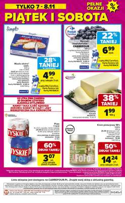 Carrefour Market - gazetka promocyjna Gazetka Weekend promek już od czwartku od czwartku 06.11 do soboty 08.11 - strona 8